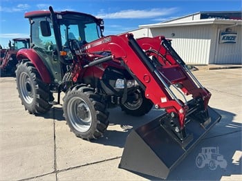 Case IH Farmall 75C cab tractor with loader